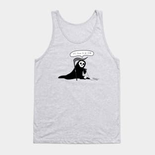 USB grim reaper Tank Top